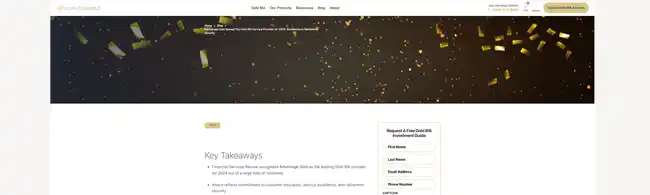Advantage Gold recognition