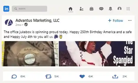 Advantus Marketing recognition